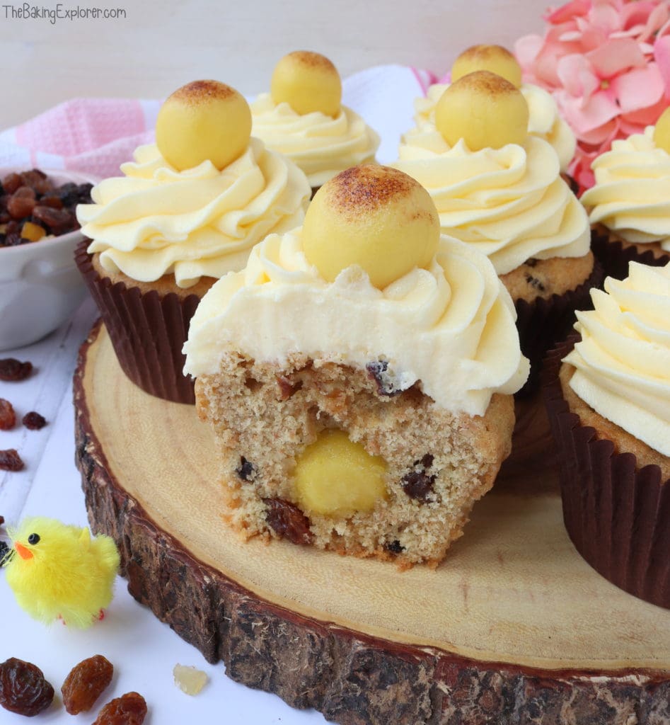 Easter Simnel Cupcakes