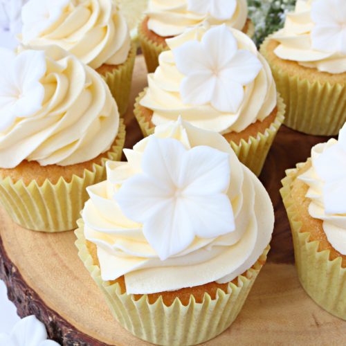 Lemon & Elderflower Cupcakes