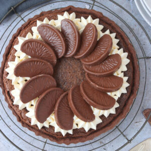 Chocolate Orange Custard Tart