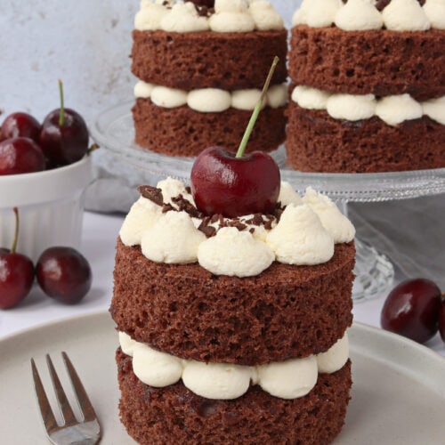 Mini Black Forest Cakes