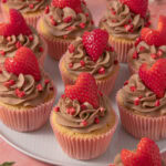 Strawberry & Nutella Cupcakes