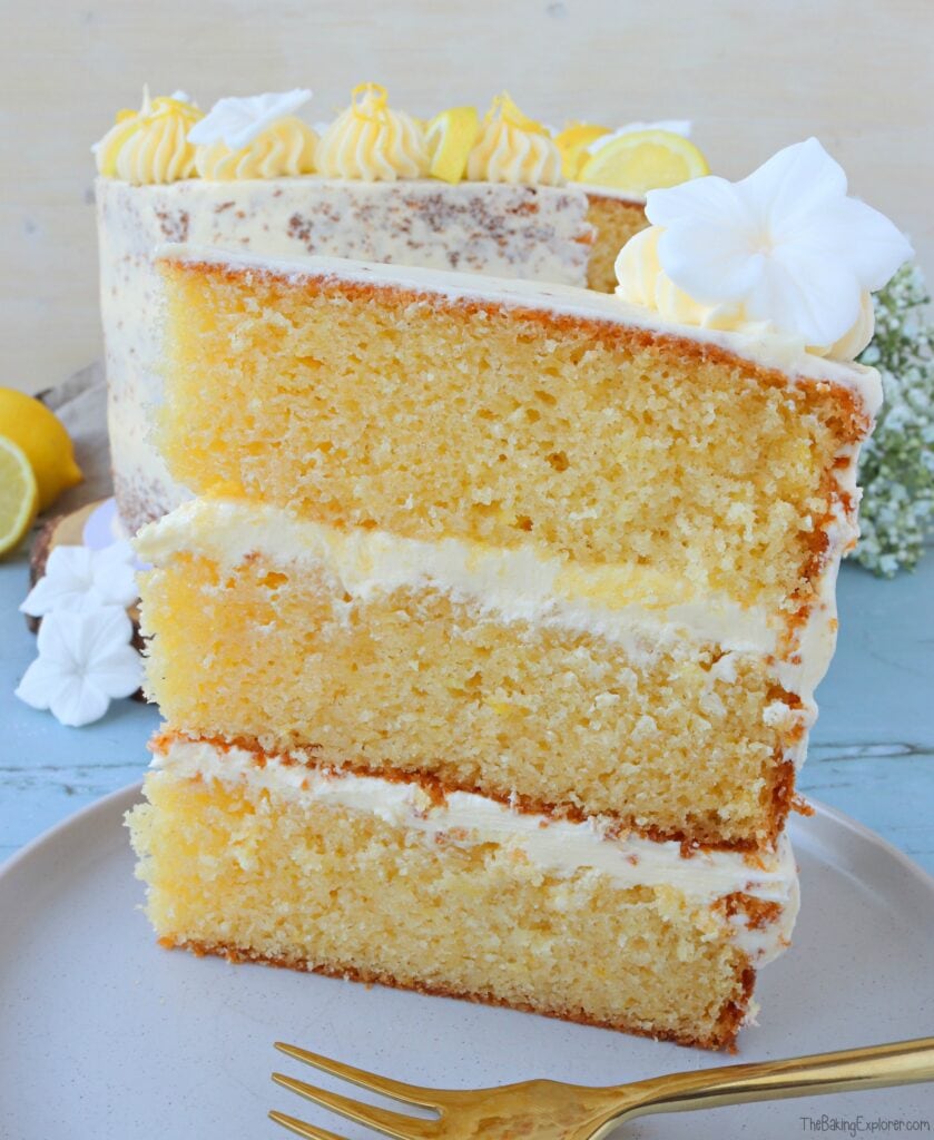 Lemon & Elderflower Cake