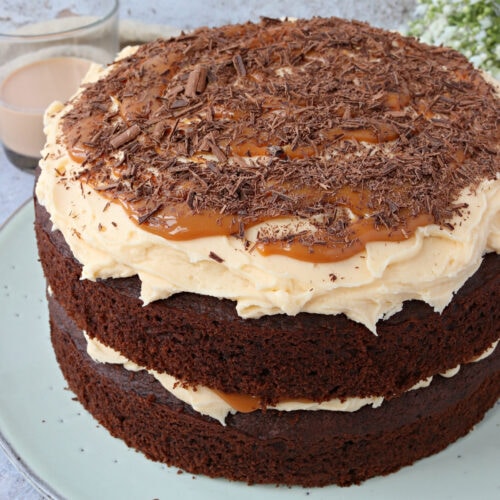 Amarula, Chocolate & Caramel Cake