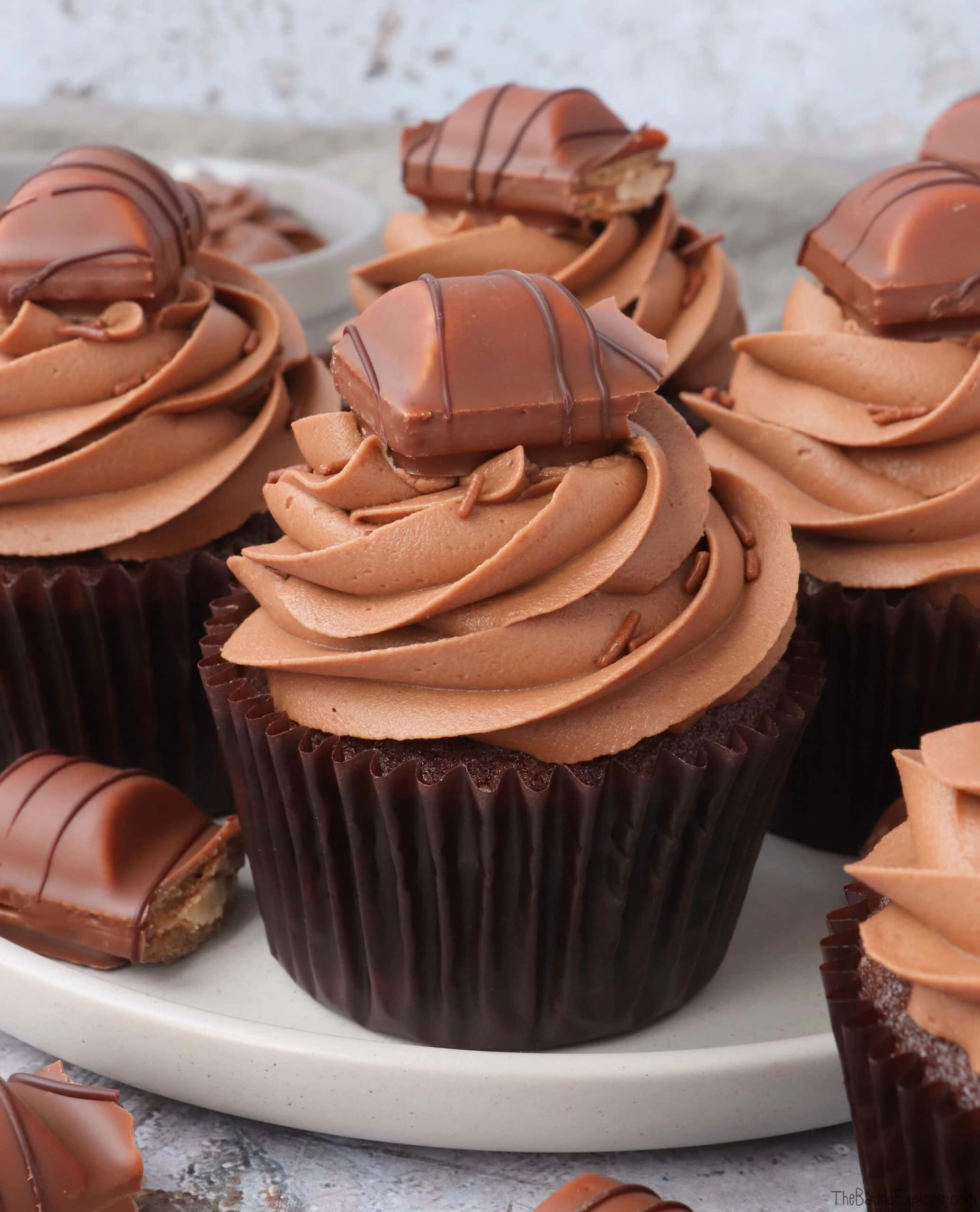 Nutella Bueno Cupcakes