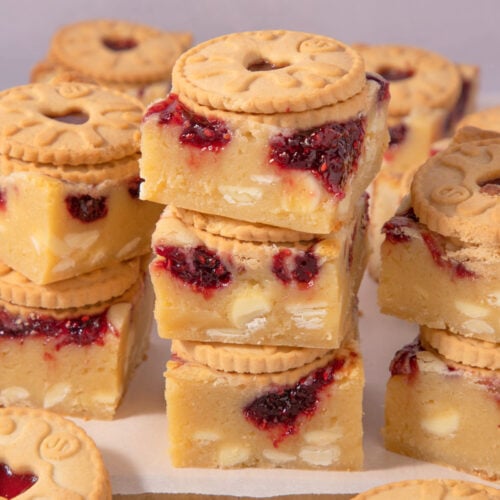 Jammie Dodger Blondies