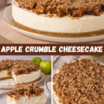 Apple Crumble Cheesecake