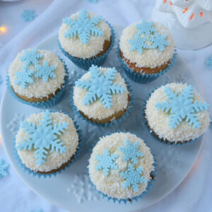 Snowball Cupcakes