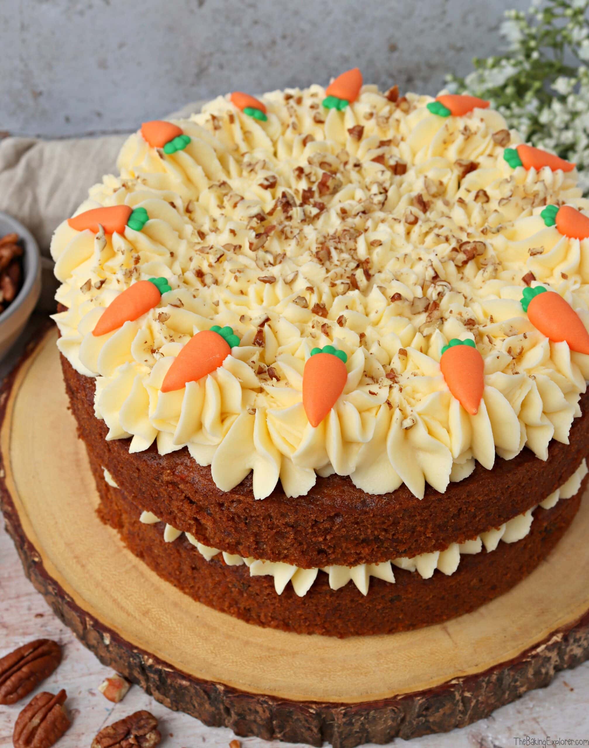 Carrot Cake - The Baking Explorer