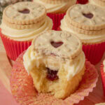 Jammie Dodger Cupcakes