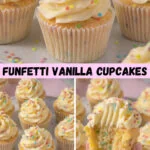 Funfetti Vanilla Cupcakes
