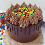 M&M Drip Cake