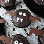 Halloween Vampire Bat Cupcakes