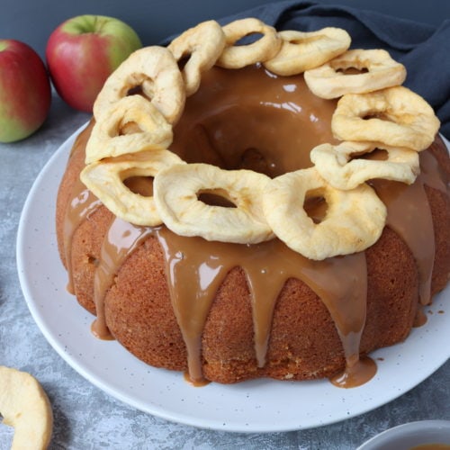 Spiced Caramel Apple Bundt Cake