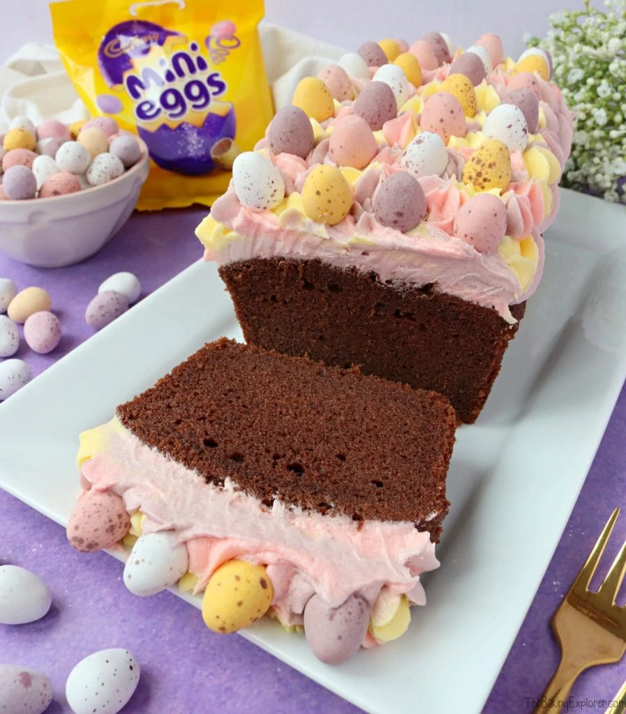 Mini Egg Chocolate Loaf Cake