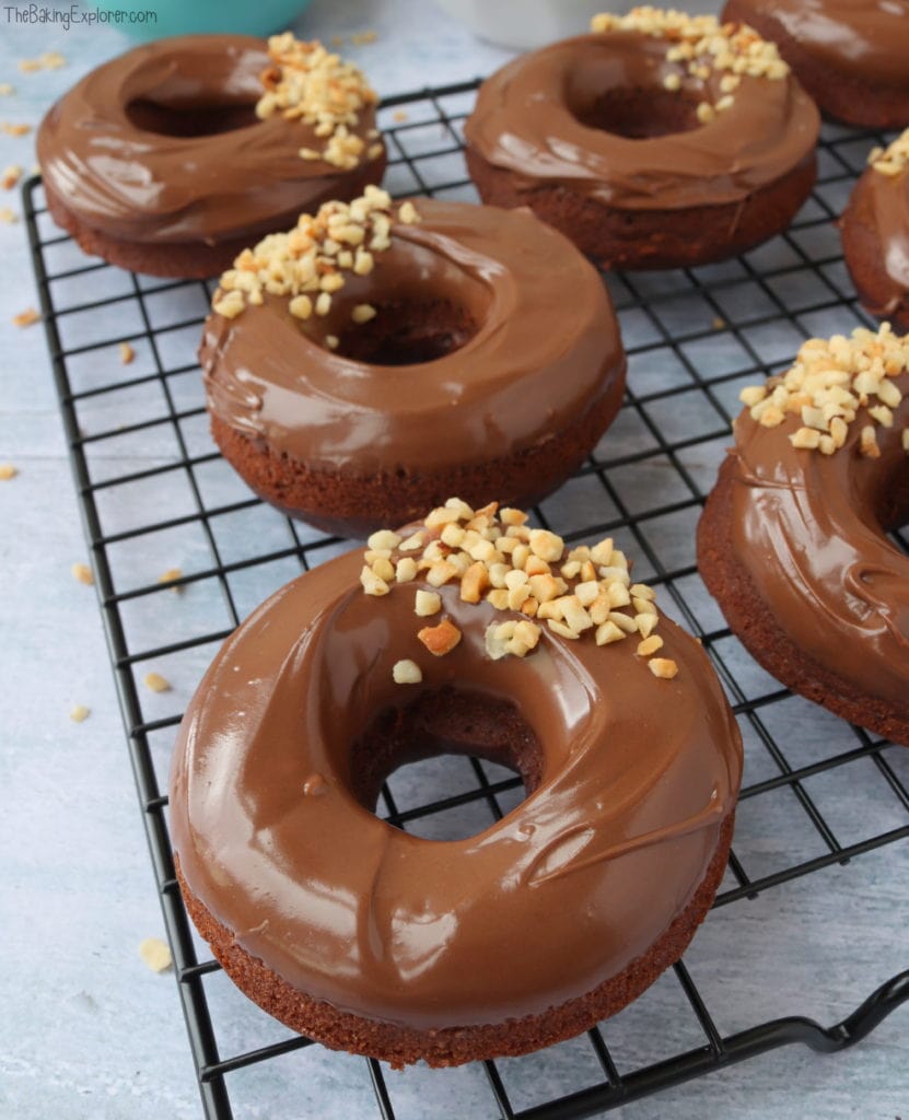 Nutella Baked Donuts