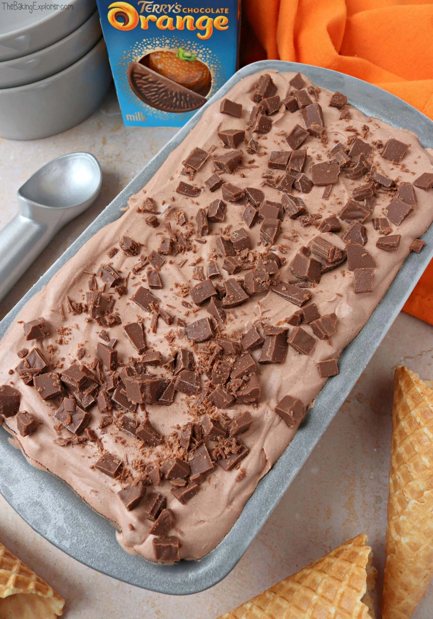 Chocolate Orange Ice Cream