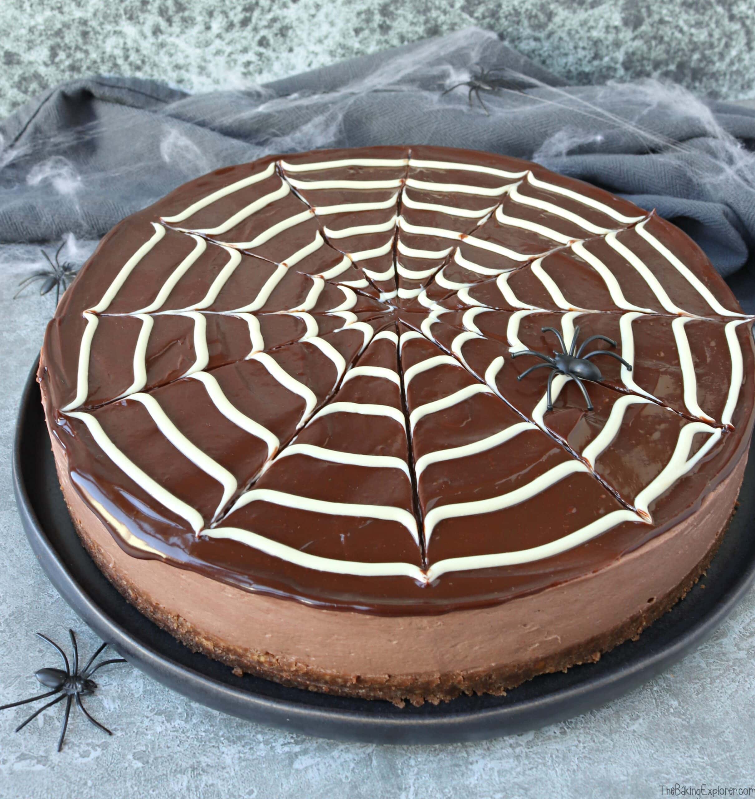 Spider Web Cake Topper DIY