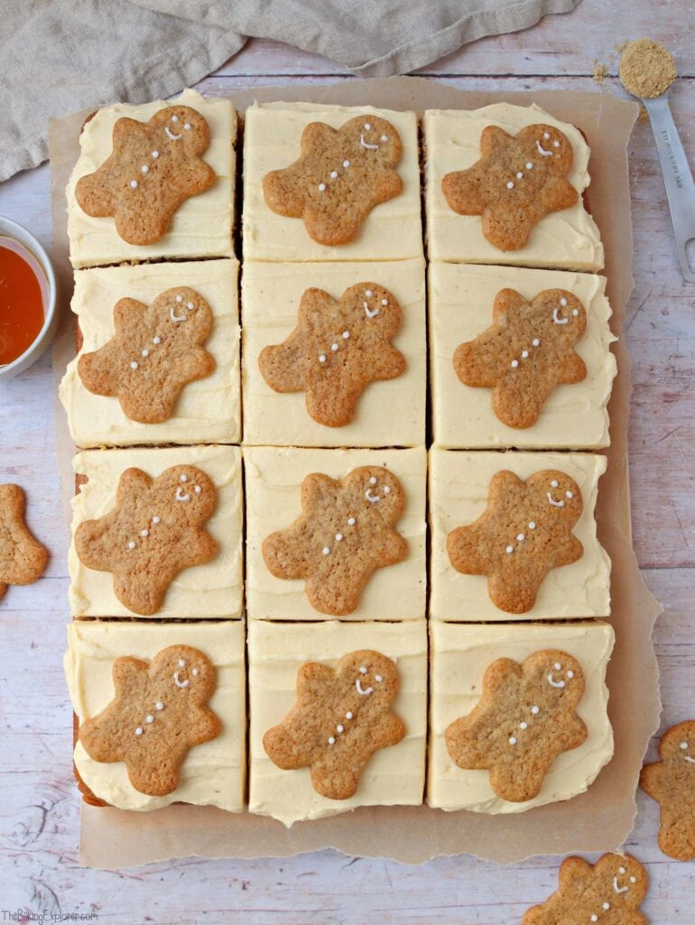 Gingerbread Traybake