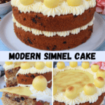 Modern Simnel Cake