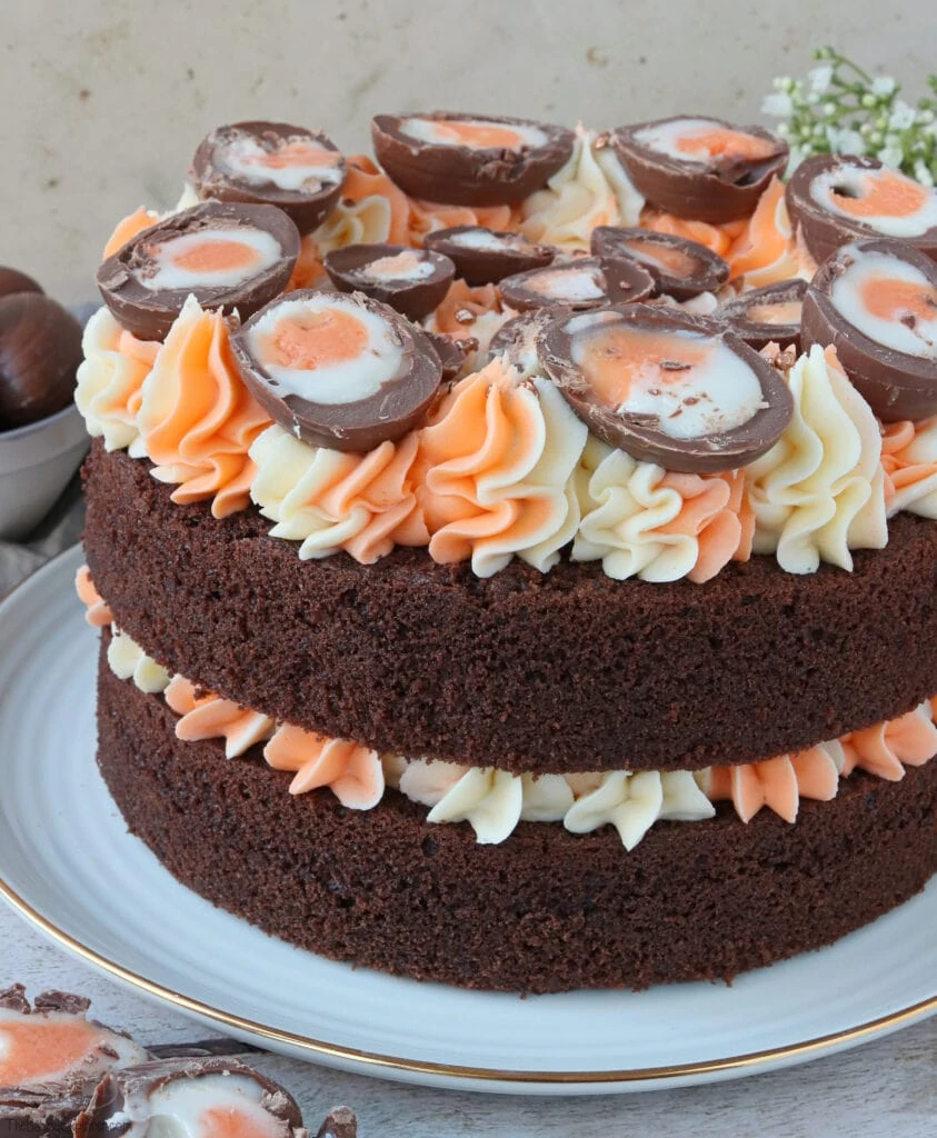 Creme Egg Chocolate Cake