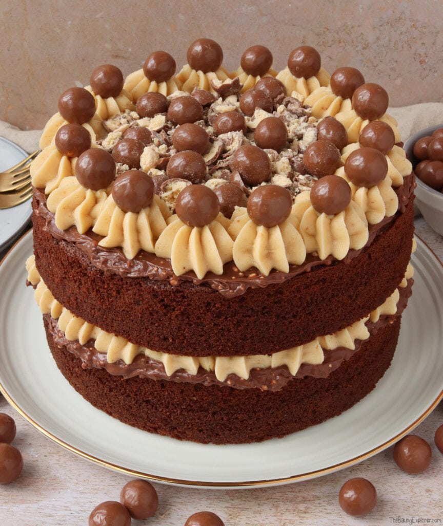 Maltesers Cake - The Baking Explorer