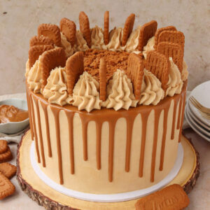 Biscoff Drip Cake