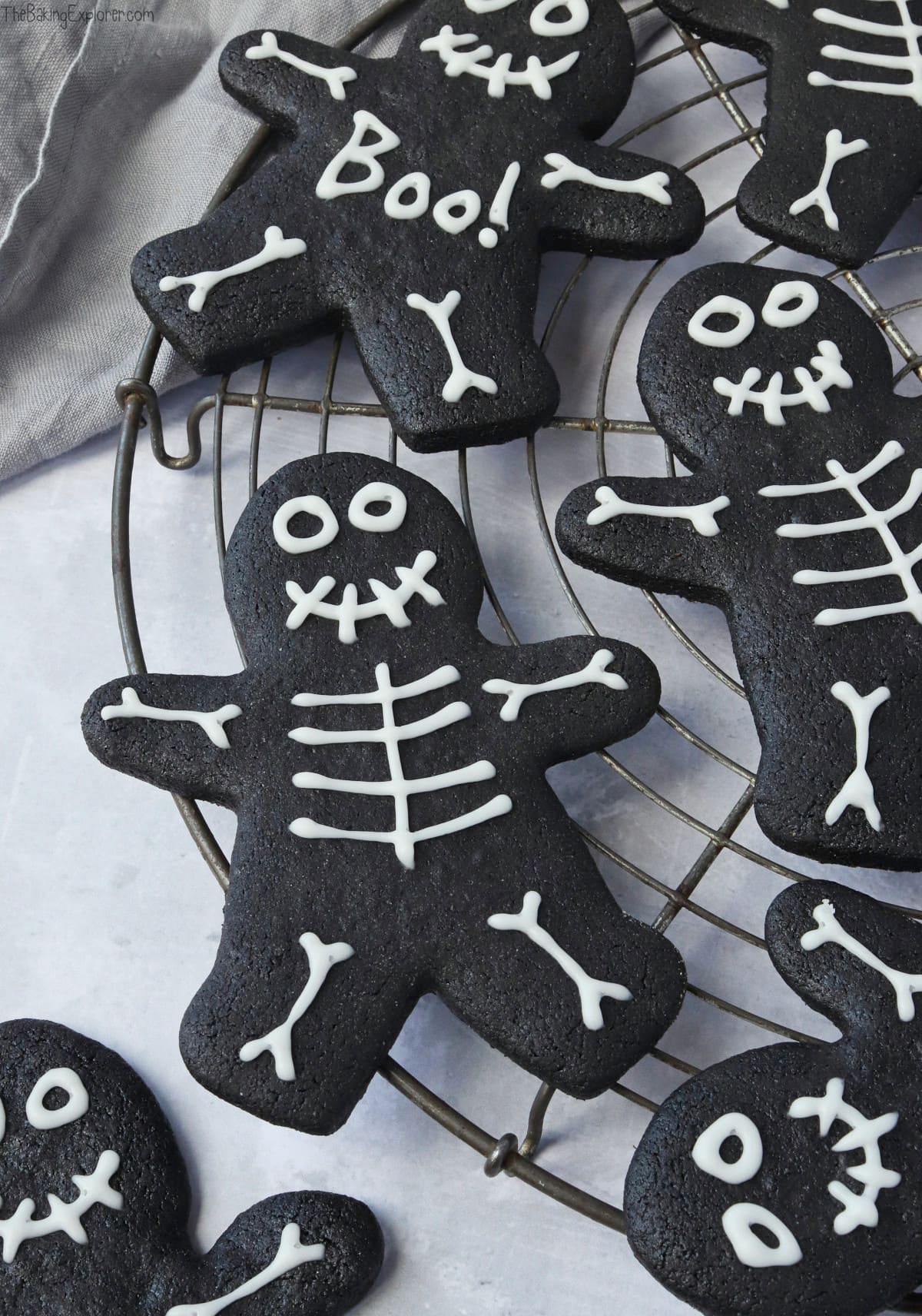 Halloween Skeleton Gingerbread Men