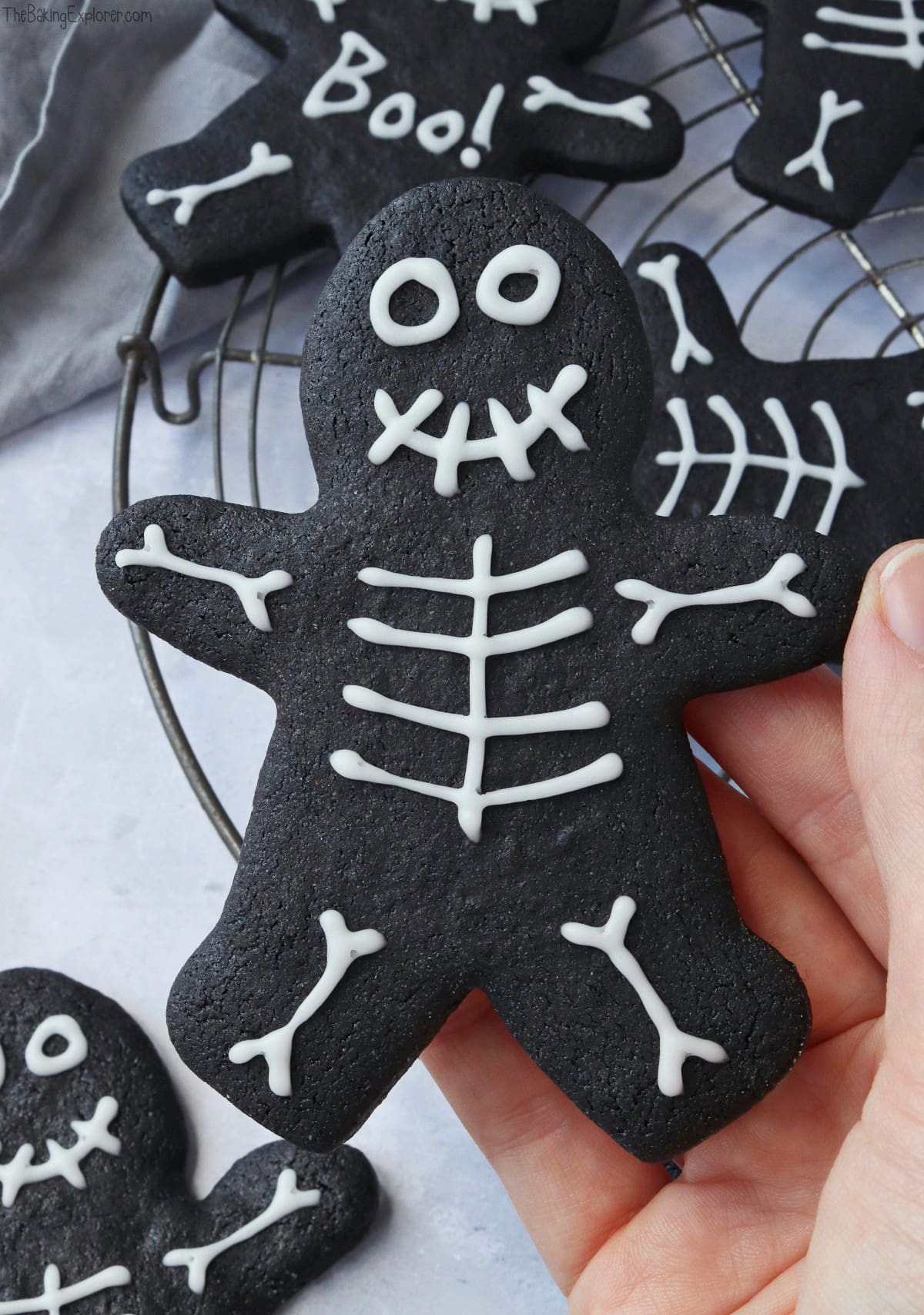 Halloween Skeleton Gingerbread Men