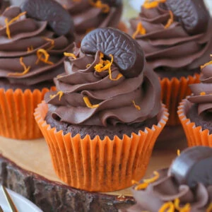 Vegan Chocolate Orange Cupcakes