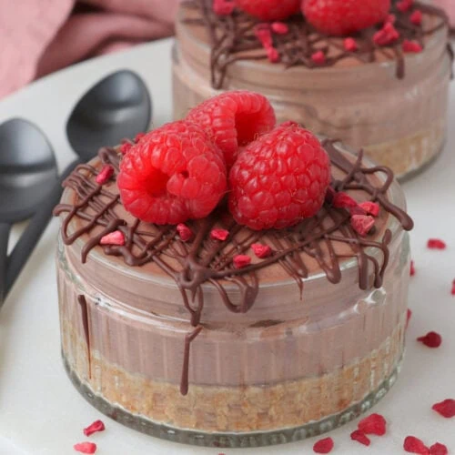 Chocolate Cheesecakes For Two