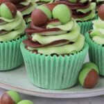 Mint Chocolate Aero Cupcakes