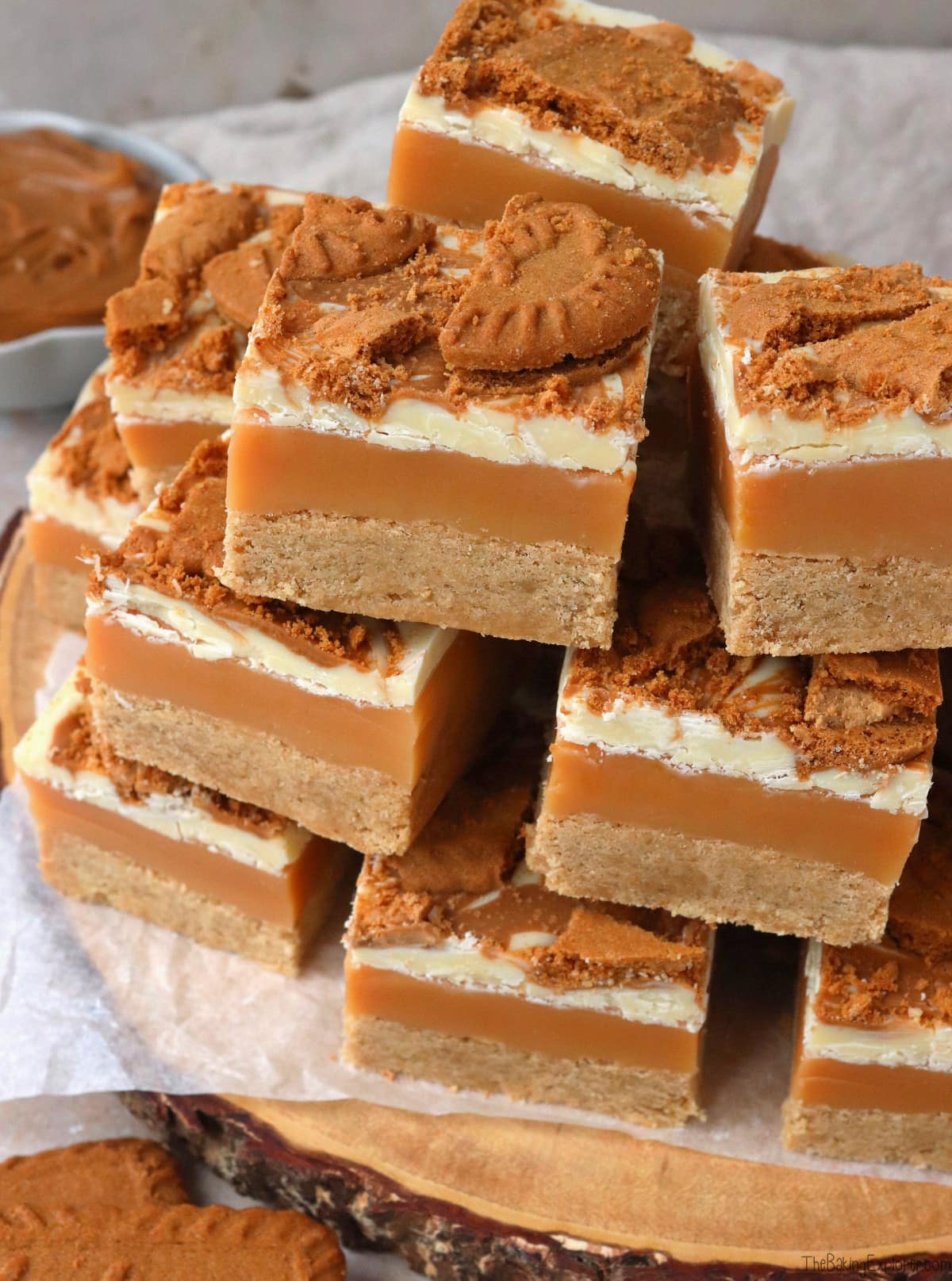 Biscoff Millionaire's Shortbread