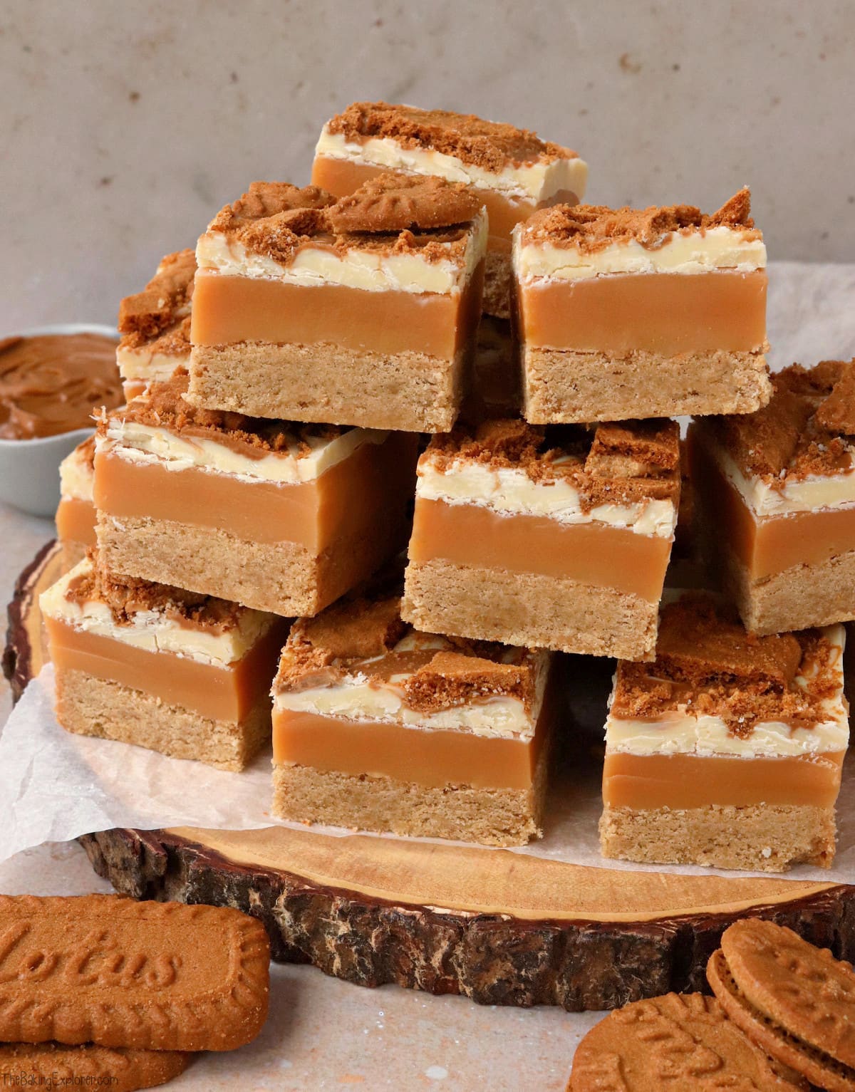 Biscoff Millionaire's Shortbread