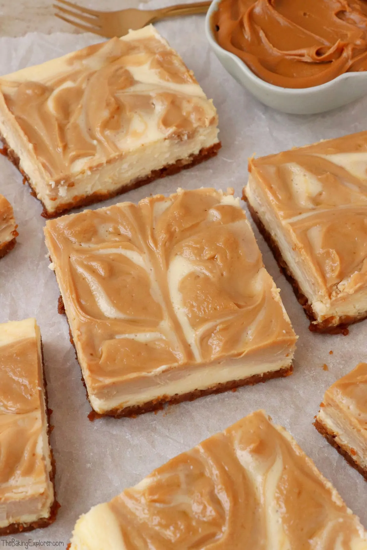 Biscoff Cheesecake Squares