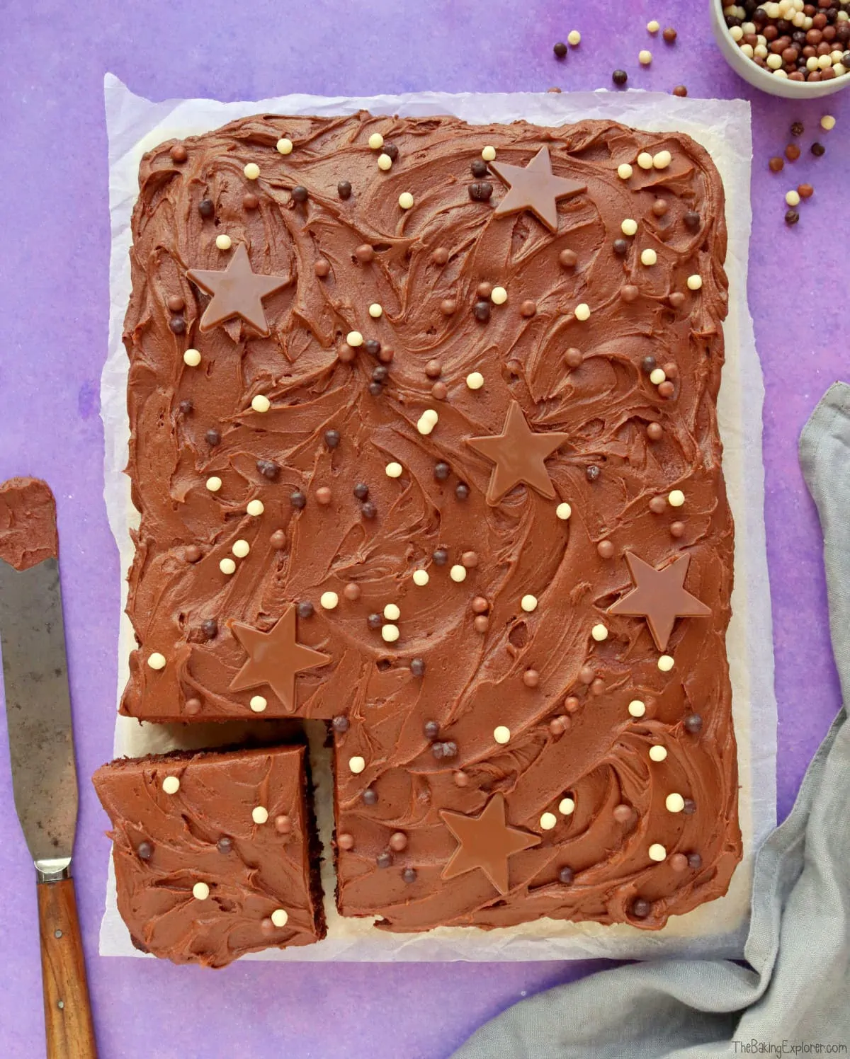 Chocolate Traybake Cake