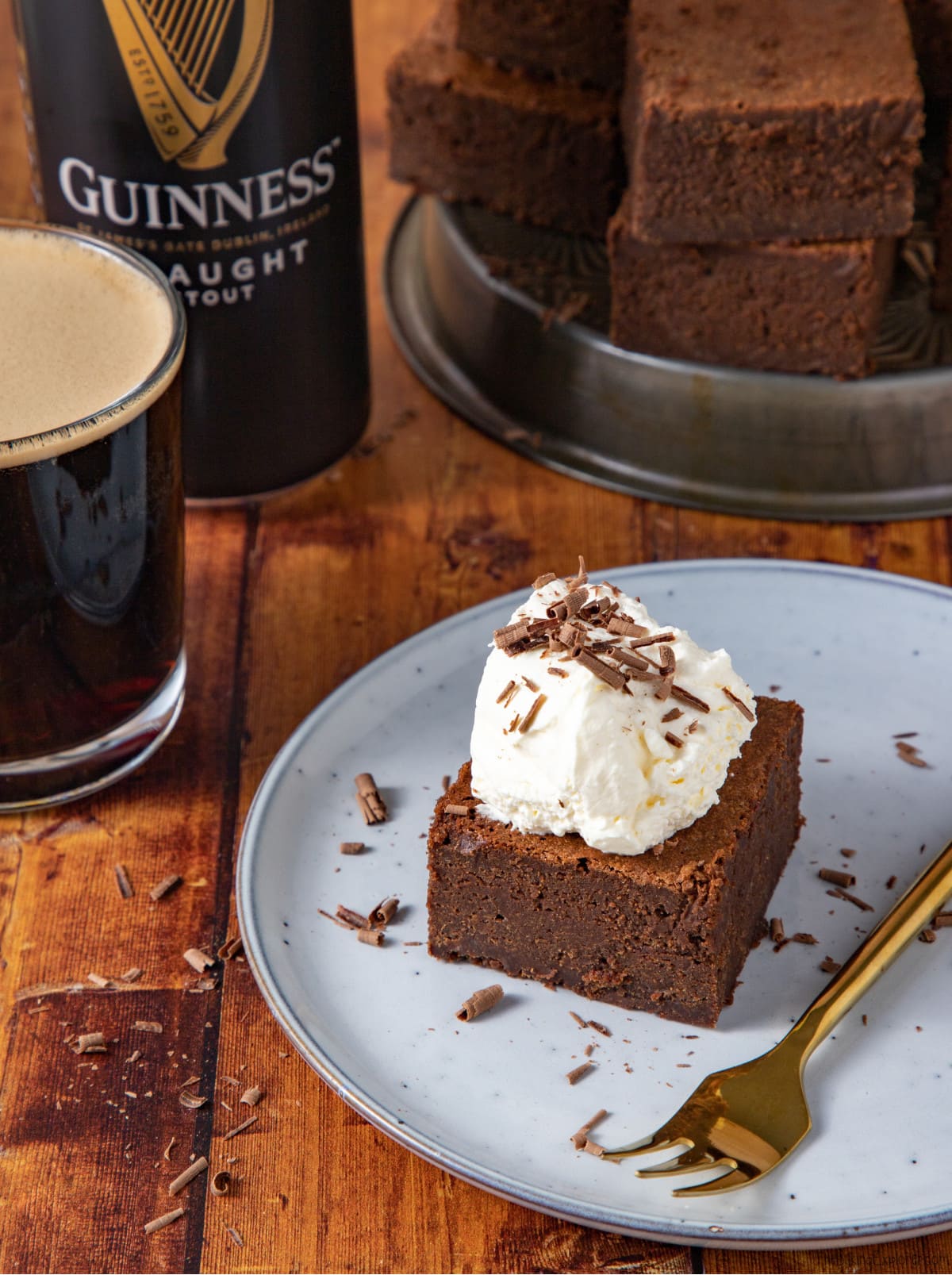 Guinness Chocolate Brownies