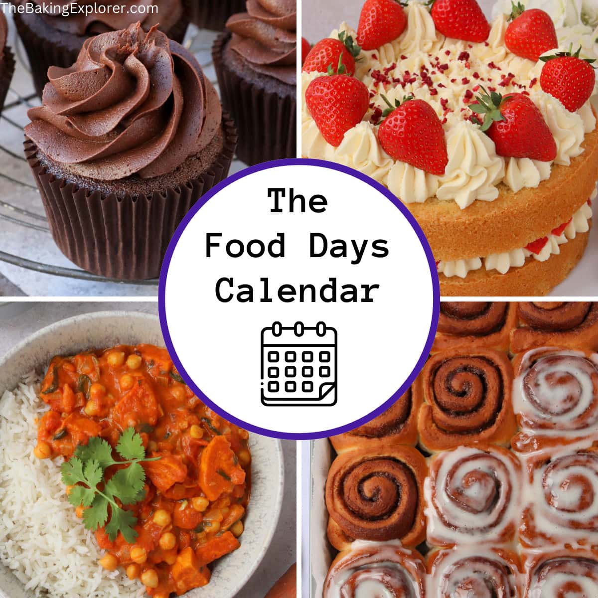 Food Days Calendar