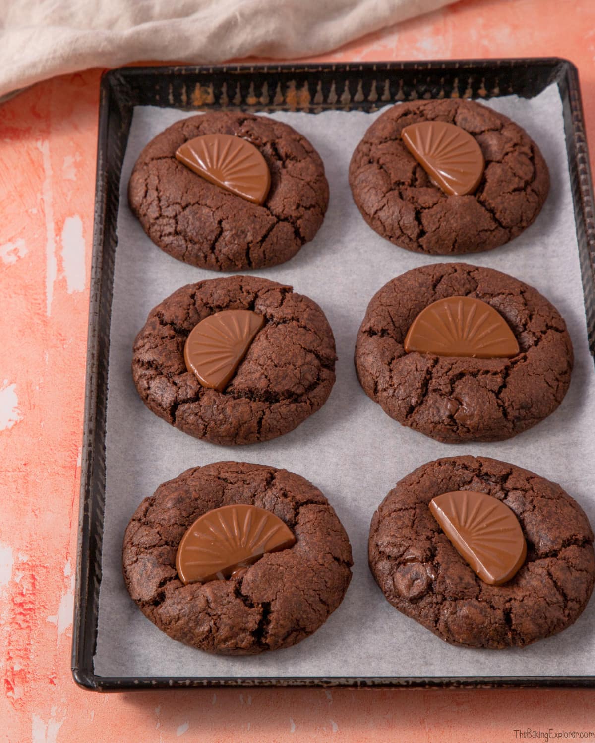Vegan Chocolate Orange Cookies