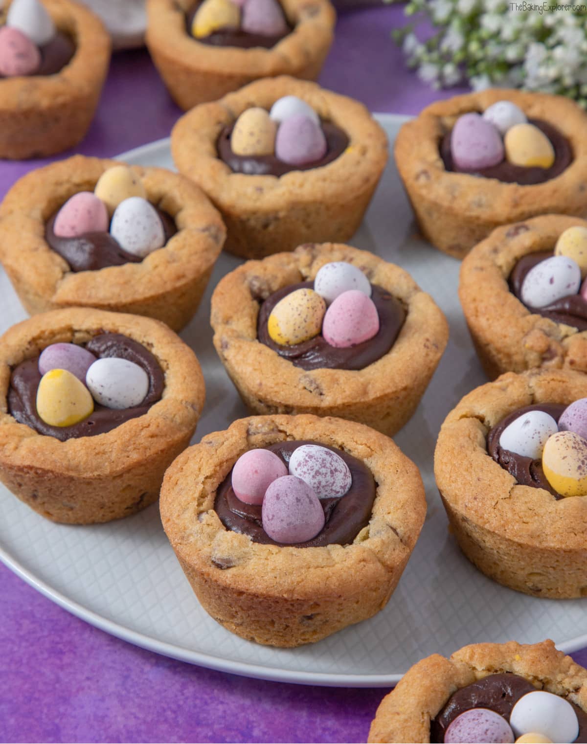 Mini Egg Cookie Cups