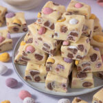 Mini Egg White Chocolate Fudge
