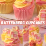Battenberg Cupcakes