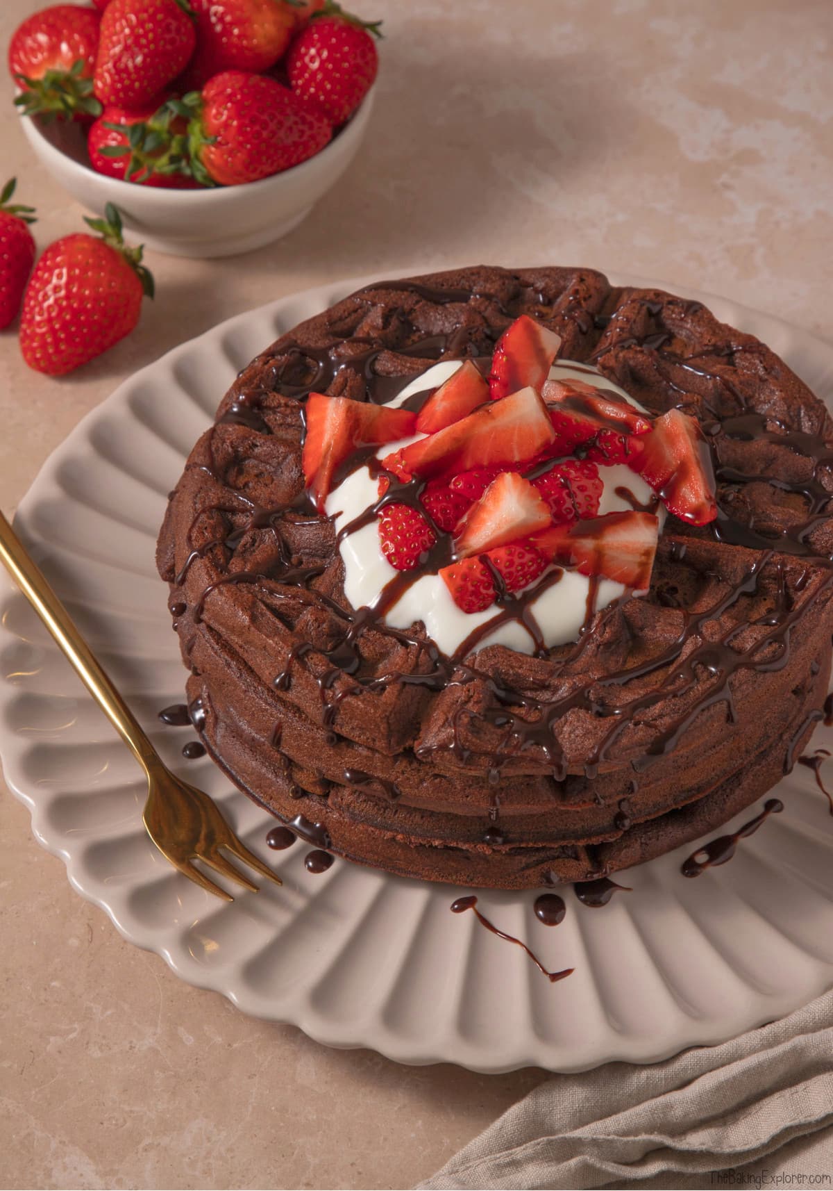 Chocolate Waffles