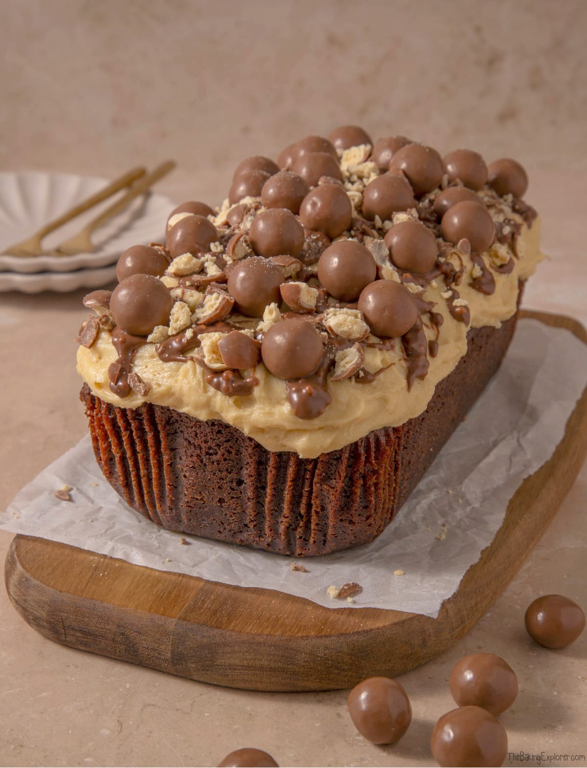 Maltesers Loaf Cake