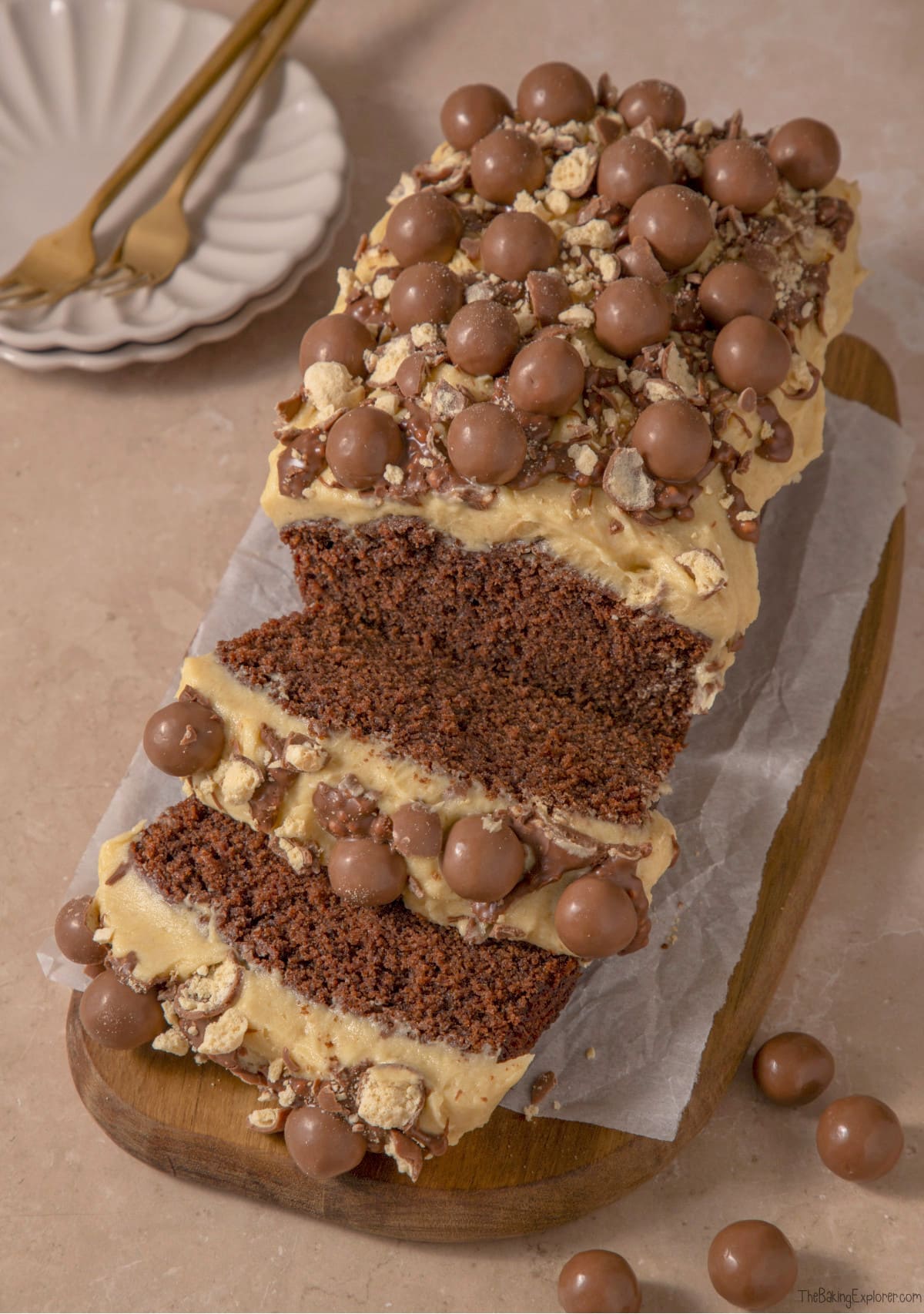 Maltesers Loaf Cake