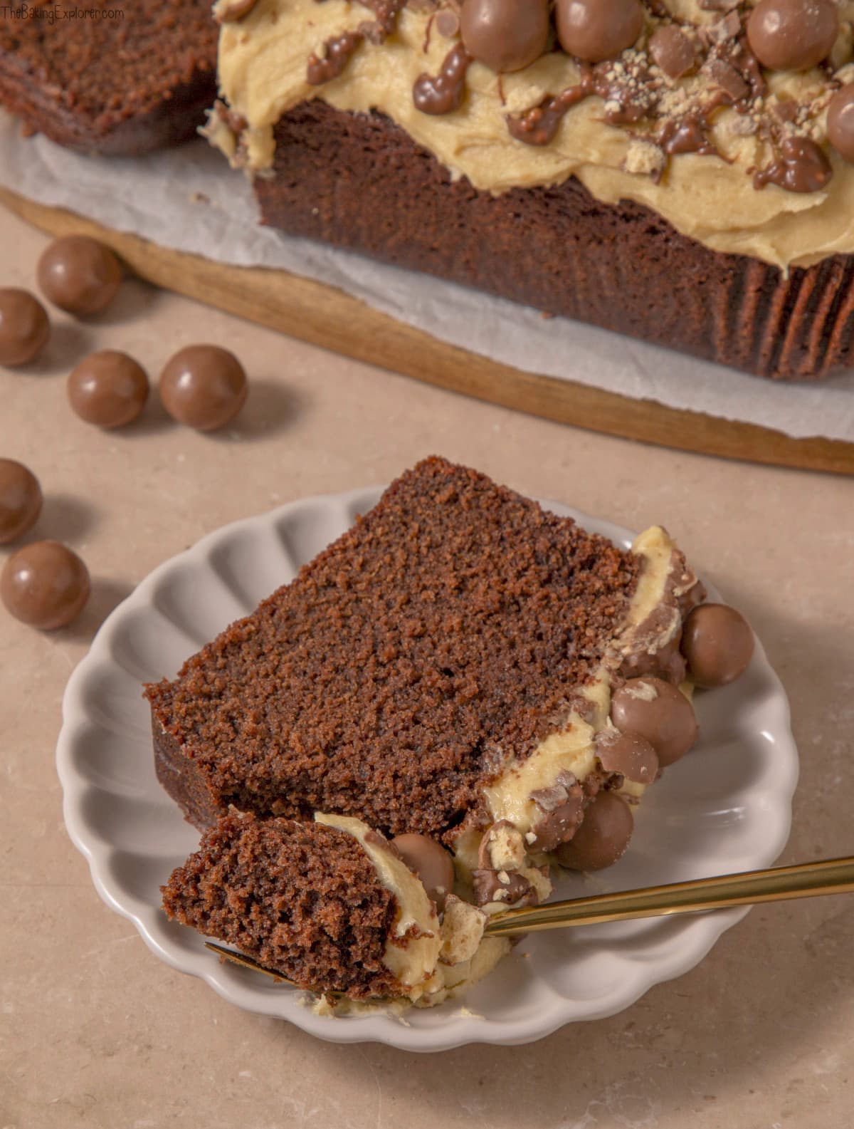 Maltesers Loaf Cake