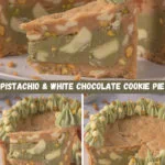 Pistachio & White Chocolate Cookie Pie