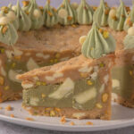 Pistachio & White Chocolate Cookie Pie