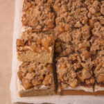 Apple Crumble Traybake Cake