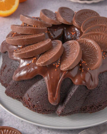 Chocolate Orange Bundt Cake