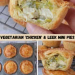 Vegetarian 'Chicken' & Leek Mini Pies